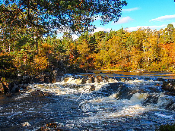 Glen Affric falls
